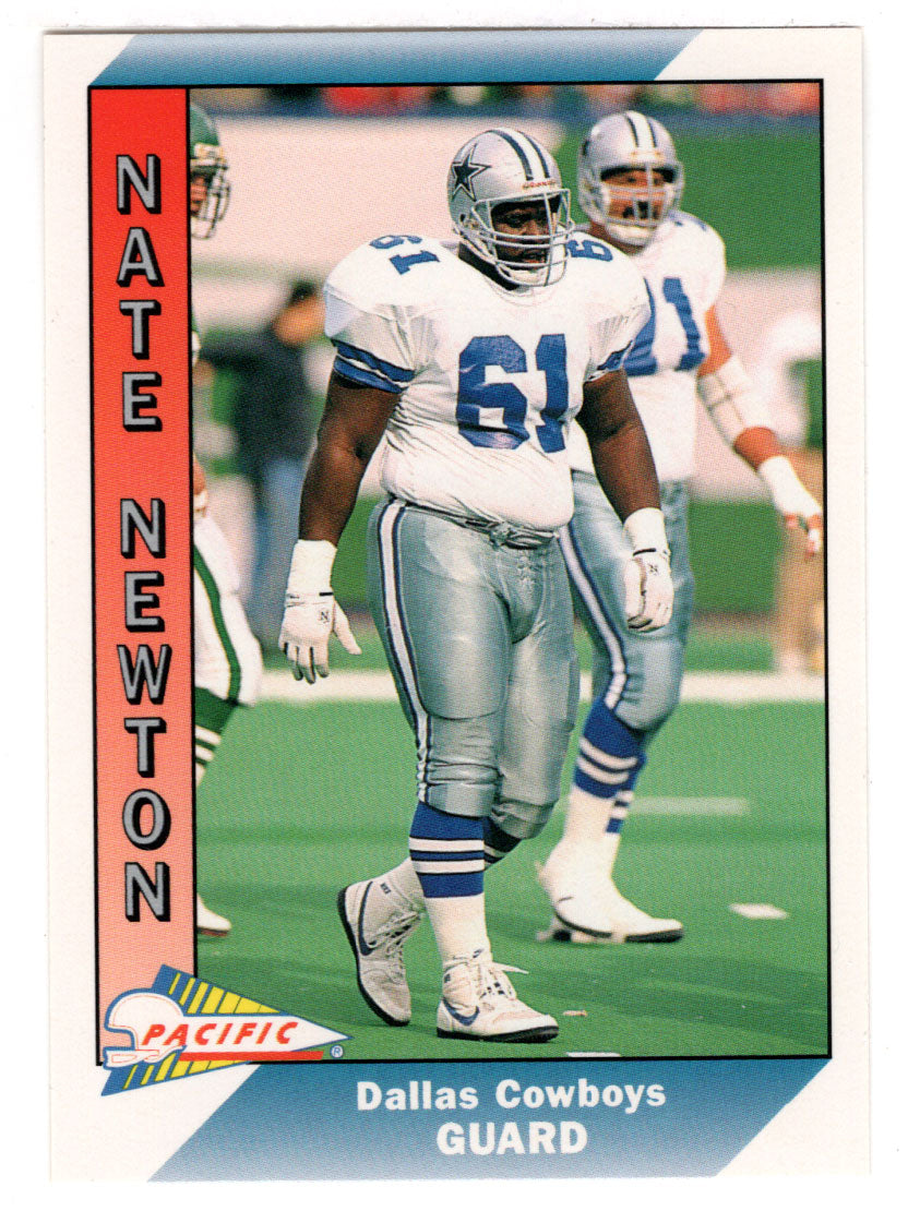 Nate Newton - Dallas Cowboys (NFL Football Card) 1991 Pacific # 101 Mint