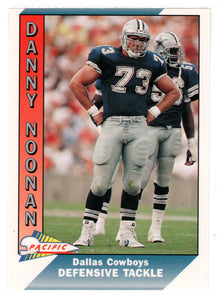 Danny Noonan - Dallas Cowboys (NFL Football Card) 1991 Pacific # 102 Mint