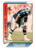 Ken Norton Jr. - Dallas Cowboys (NFL Football Card) 1991 Pacific # 103 Mint