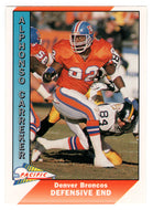 Alphonso Carreker - Denver Broncos (NFL Football Card) 1991 Pacific # 114 Mint