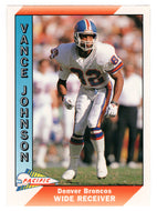 Vance Johnson - Denver Broncos (NFL Football Card) 1991 Pacific # 119 Mint