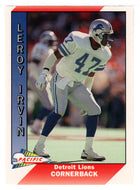 LeRoy Irvin - Detroit Lions (NFL Football Card) 1991 Pacific # 138 Mint