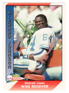 Richard Johnson - Detroit Lions (NFL Football Card) 1991 Pacific # 140 Mint