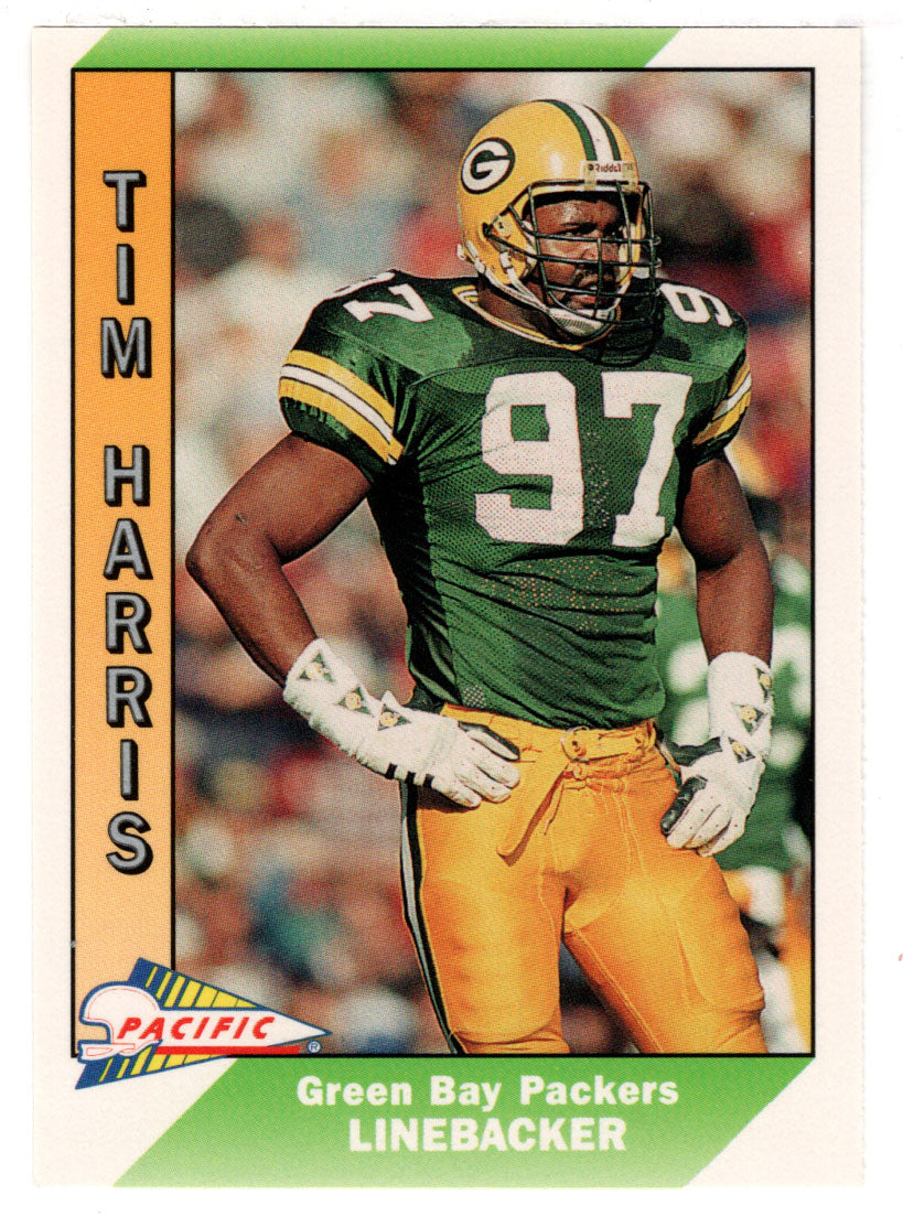 Tim Harris - Green Bay Packers (NFL Football Card) 1991 Pacific # 155 Mint