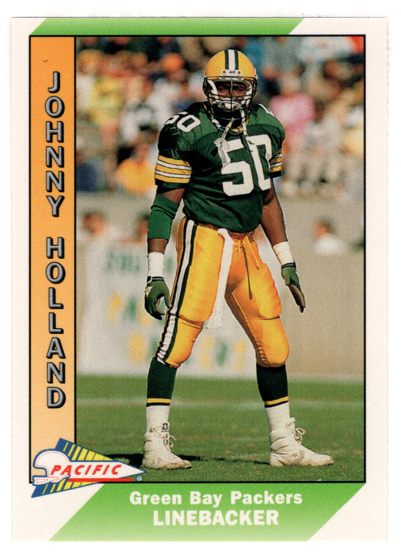 Johnny Holland - Green Bay Packers (NFL Football Card) 1991 Pacific # 156 Mint