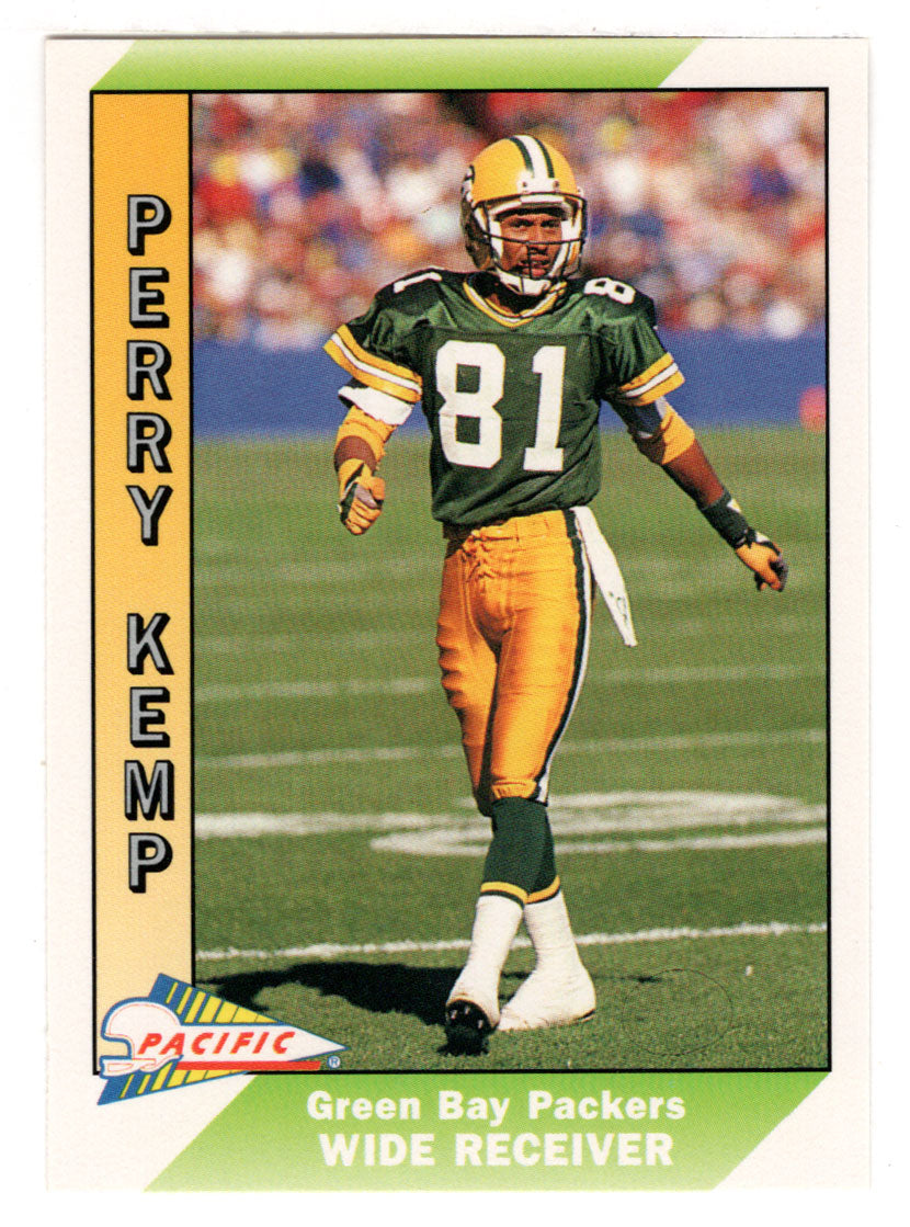 Perry Kemp - Green Bay Packers (NFL Football Card) 1991 Pacific # 158 Mint