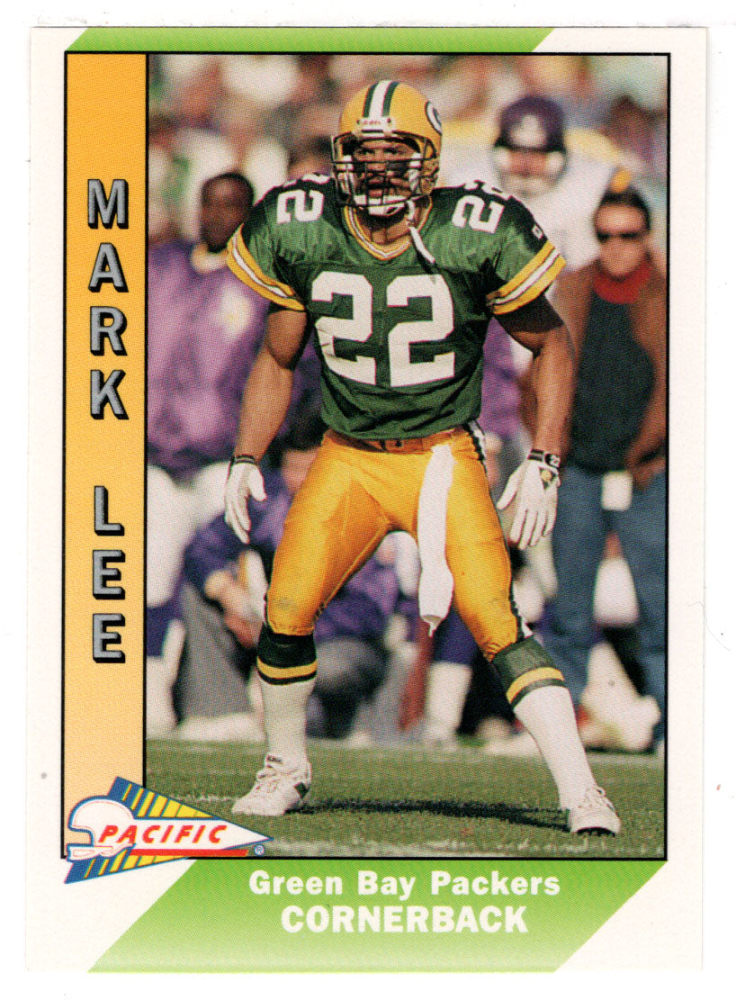 Mark Lee - Green Bay Packers (NFL Football Card) 1991 Pacific # 159 Mint