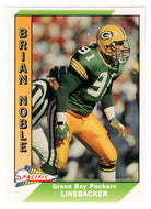 Brian Noble - Green Bay Packers (NFL Football Card) 1991 Pacific # 163 Mint