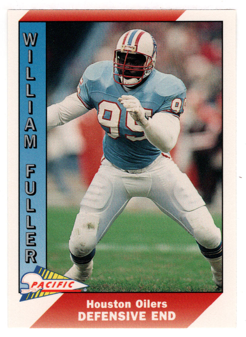 William Fuller - Houston Oilers (NFL Football Card) 1991 Pacific # 172 Mint