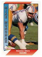 Mike Munchak - Houston Oilers (NFL Football Card) 1991 Pacific # 182 Mint