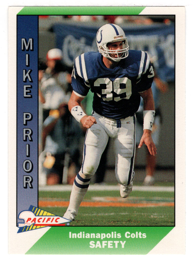 Mike Prior - Indianapolis Colts (NFL Football Card) 1991 Pacific # 197 Mint