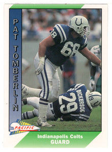 Pat Tomberlin - Indianapolis Colts (NFL Football Card) 1991 Pacific # 200 Mint