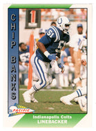 Chip Banks - Indianapolis Colts (NFL Football Card) 1991 Pacific # 204 Mint