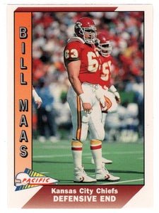 Bill Maas autographed 8x10 Photo (Kansas City Chiefs)