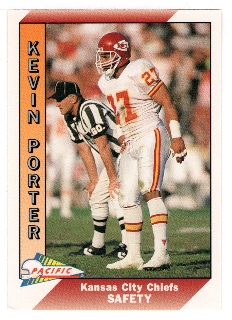 Kevin Porter - Kansas City Chiefs (NFL Football Card) 1991 Pacific # 217 Mint