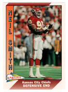 Neil Smith - Kansas City Chiefs (NFL Football Card) 1991 Pacific # 220 Mint