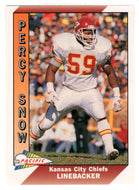 Percy Snow - Kansas City Chiefs (NFL Football Card) 1991 Pacific # 224 Mint