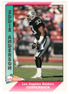 Eddie Anderson - Los Angeles Raiders (NFL Football Card) 1991 Pacific # 226 Mint