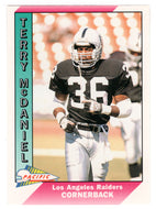 Terry McDaniel - Los Angeles Raiders (NFL Football Card) 1991 Pacific # 236 Mint