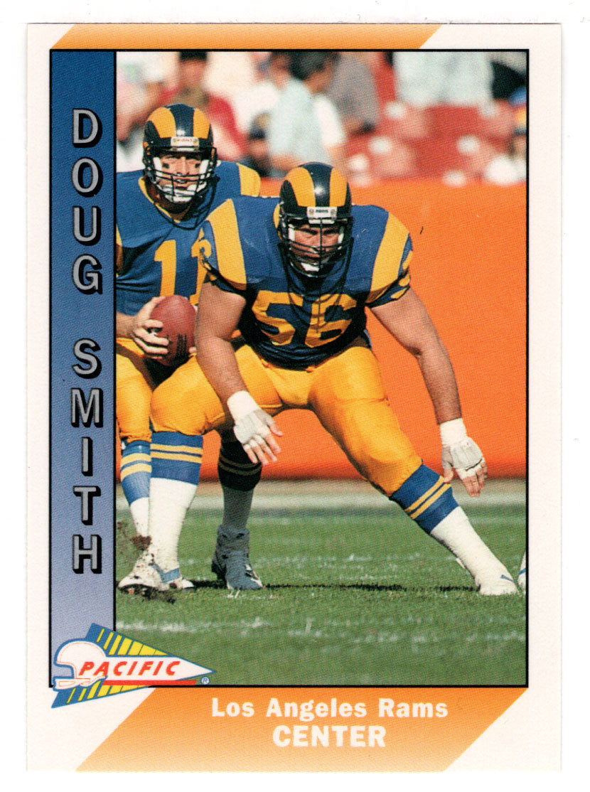 Doug Smith - Los Angeles Rams (NFL Football Card) 1991 Pacific # 259 Mint