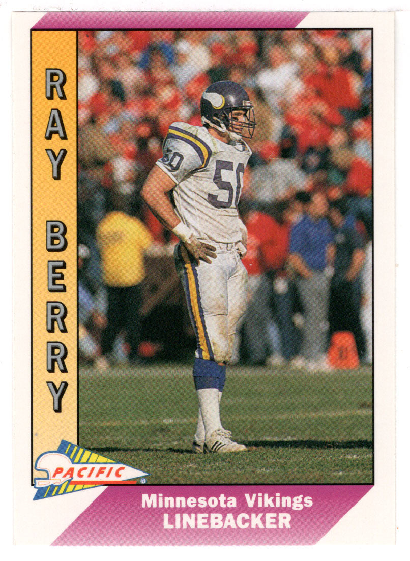 Ray Berry - Minnesota Vikings (NFL Football Card) 1991 Pacific # 283 Mint