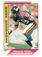 Mark Dusbabek - Minnesota Vikings (NFL Football Card) 1991 Pacific # 288 Mint