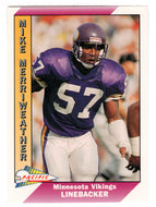 Mike Merriweather - Minnesota Vikings (NFL Football Card) 1991 Pacific # 294 Mint