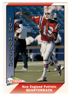 Tommy Hodson - New England Patriots (NFL Football Card) 1991 Pacific # 307 Mint