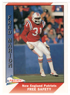 Fred Marion - New England Patriots (NFL Football Card) 1991 Pacific # 310 Mint