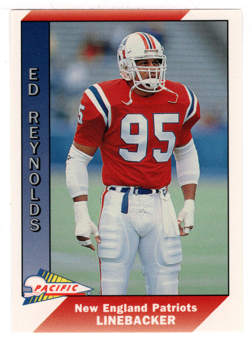 Ed Reynolds - New England Patriots (NFL Football Card) 1991 Pacific # 314 Mint