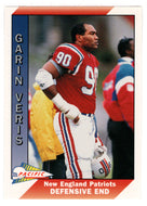 Garin Veris - New England Patriots (NFL Football Card) 1991 Pacific # 316 Mint