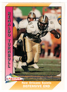 Renaldo Turnbull - New Orleans Saints (NFL Football Card) 1991 Pacific # 337 Mint