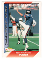 Sean Landeta - Error on Card: 