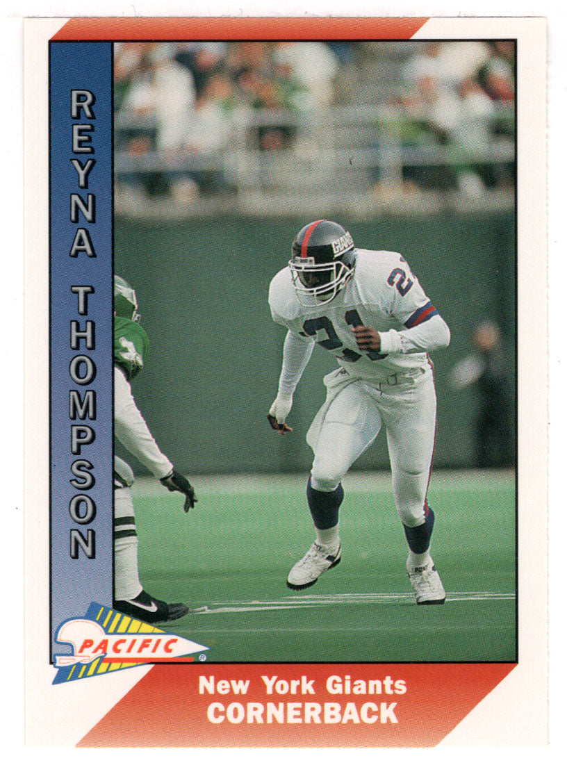 Reyna Thompson - New York Giants (NFL Football Card) 1991 Pacific # 357 Mint