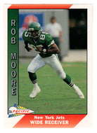 Rob Moore - New York Jets (NFL Football Card) 1991 Pacific # 372 Mint