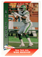 Al Toon - New York Jets (NFL Football Card) 1991 Pacific # 376 Mint