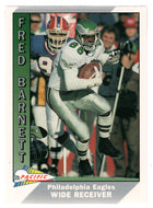 Fred Barnett - Philadelphia Eagles (NFL Football Card) 1991 Pacific # 382 Mint