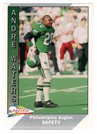 Andre Waters - Philadelphia Eagles (NFL Football Card) 1991 Pacific # 394 Mint