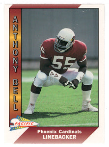 Anthony Bell - Phoenix Cardinals (NFL Football Card) 1991 Pacific # 400 Mint