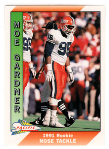 Moe Gardner RC - Phoenix Cardinals (NFL Football Card) 1991 Pacific # 412 Mint