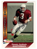 Timm Rosenbach - Phoenix Cardinals (NFL Football Card) 1991 Pacific # 413 Mint