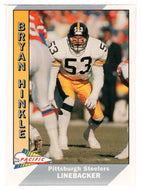 Bryan Hinkle - Pittsburgh Steelers (NFL Football Card) 1991 Pacific # 424 Mint