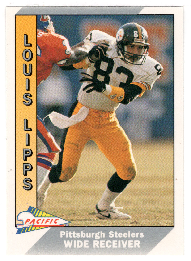 Louis Lipps - Pittsburgh Steelers (NFL Football Card) 1991 Pacific # 427 Mint