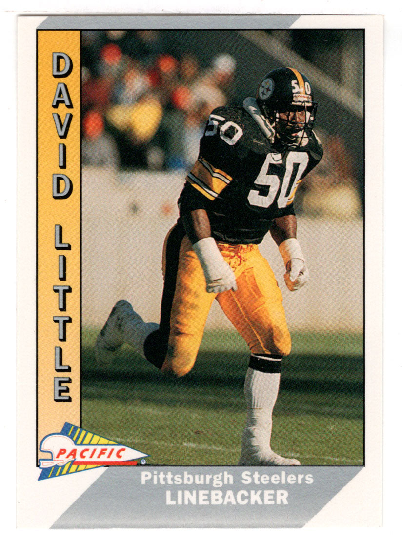 David Little - Pittsburgh Steelers (NFL Football Card) 1991 Pacific # 428 Mint