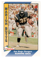 Marion Butts - San Diego Chargers (NFL Football Card) 1991 Pacific # 439 Mint