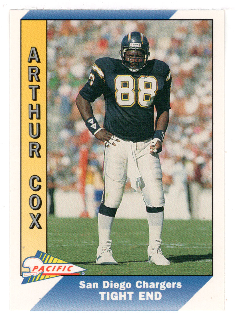 Arthur Cox - San Diego Chargers (NFL Football Card) 1991 Pacific # 441 Mint