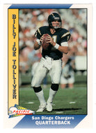 Billy Joe Tolliver - San Diego Chargers (NFL Football Card) 1991 Pacific # 453 Mint