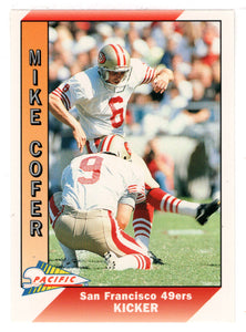 Mike Cofer - San Francisco 49ers (NFL Football Card) 1991 Pacific # 457 Mint