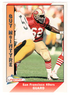 Guy McIntyre - San Francisco 49ers (NFL Football Card) 1991 Pacific # 463 Mint