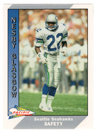 Nesby Glasgow - Seattle Seahawks (NFL Football Card) 1991 Pacific # 477 Mint